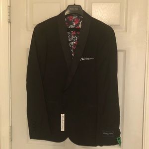 NWT Black Tuxedo Jacket by Paisley & Gray